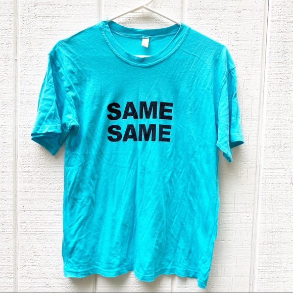 Tops - Sold Turquoise t shirt